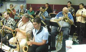 The Brian Pastor Big Band at the Casino Deli - Aug. 19 2003